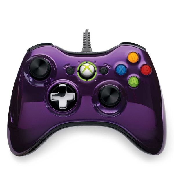 provodnoj-gejmpad-xbox-360-fioletovyj-hrom_1 Проводной геймпад Xbox 360 (Фиолетовый хром)