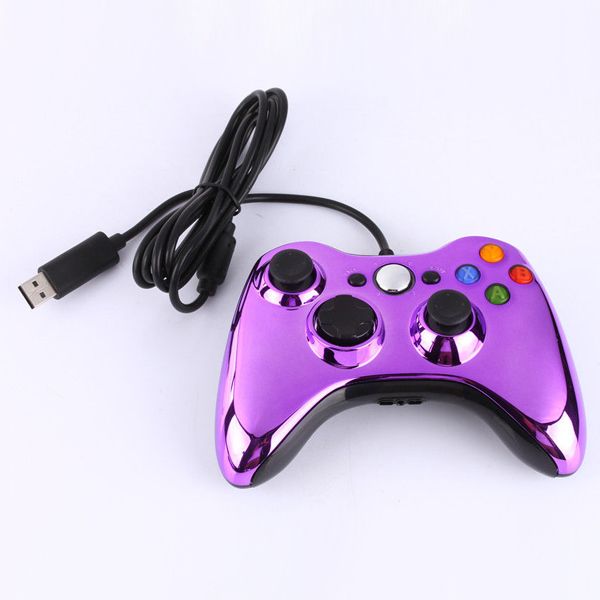 provodnoj-gejmpad-xbox-360-fioletovyj-hrom_2 Проводной геймпад Xbox 360 (Фиолетовый хром)