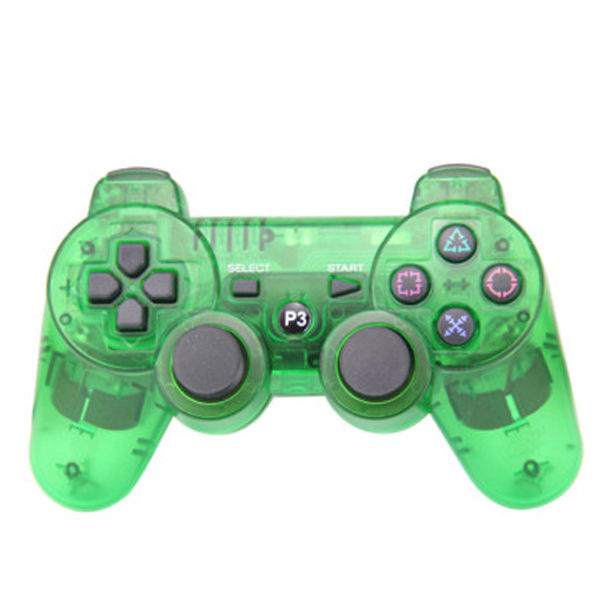 TOVAR_PS3_Gamepad_crystal_green Геймпад PS3 DualShock 3 Crystal Green