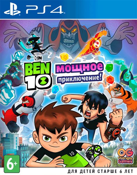Ben 10 Power Trip_PS4 Ben 10: Power Trip (PS4)