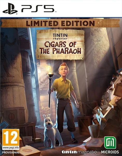 Tintin Reporter Cigars of the Pharaoh_LE_PS5 Tintin Reporter: Cigars of the Pharaoh Limited Edition (PS5)