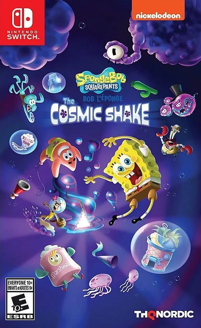 SpongeBob SquarePants The Cosmic Shake_Switch SpongeBob SquarePants: The Cosmic Shake (Switch)