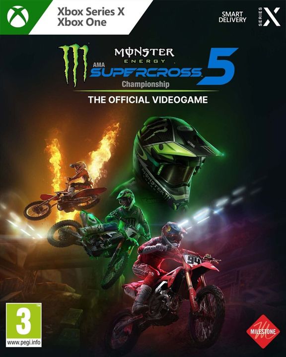 Monster Energy Supercross 5_Xbox Monster Energy Supercross - The Official Videogame 5 (Xbox)