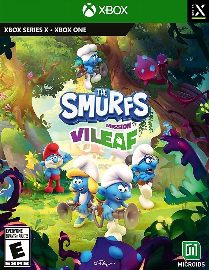 The_Smurfs_Mission_Vileaf_Xbox The Smurfs - Mission Vileaf (Xbox)