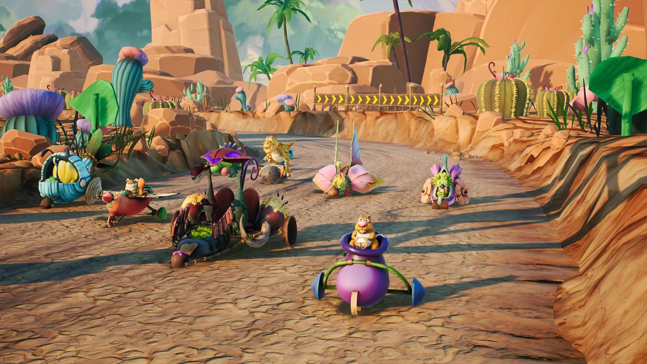 Gigantosaurus_Dino_Kart_2 Скриншот игры Gigantosaurus: Dino Kart