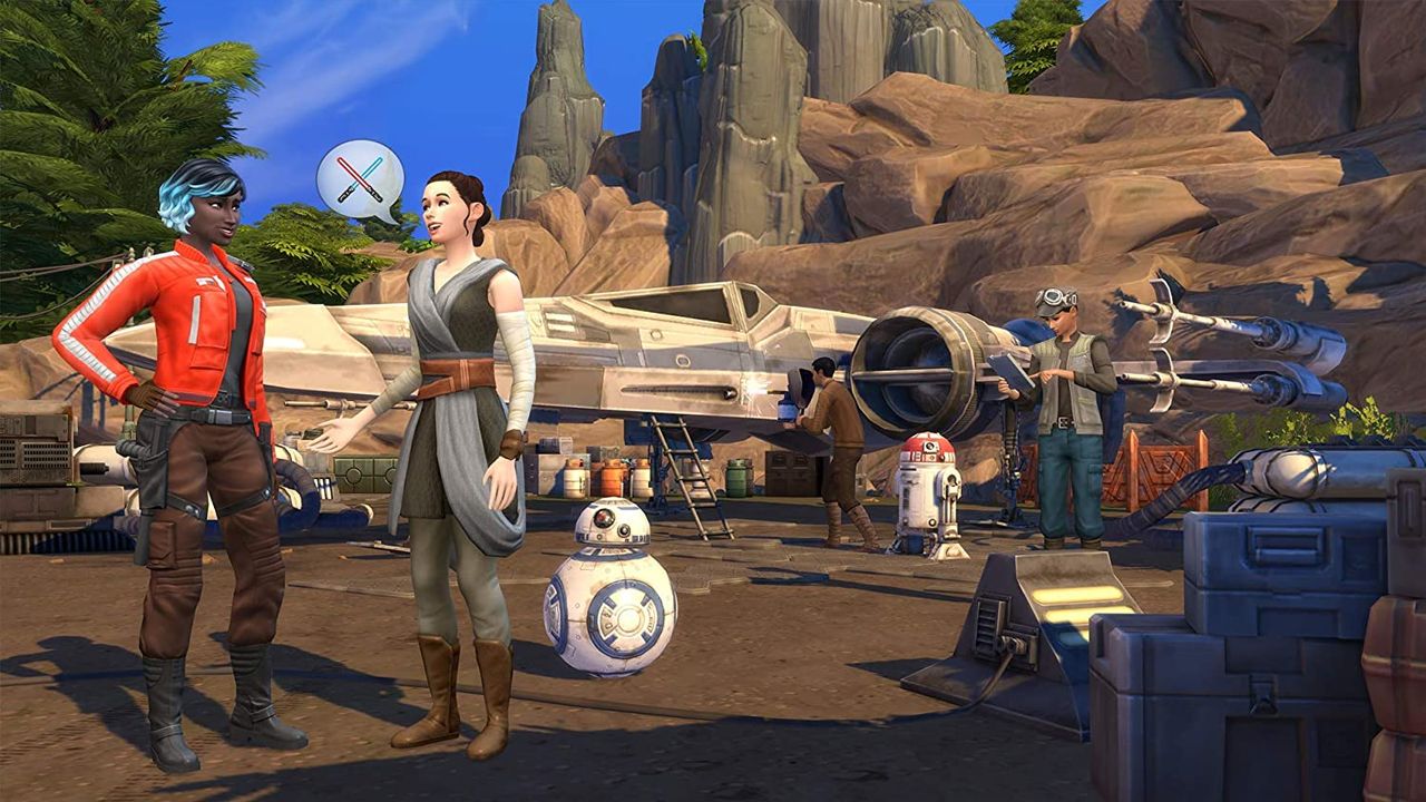 The_Sims_4_Star_Wars_Journey_to_Batuu_Bundle_1 Скриншот сделанный в игре The Sims 4 + Star Wars: Journey to Batuu Bundle
