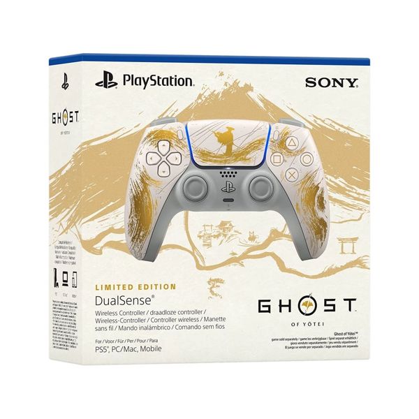DualSense Ghost of Yotei Gold Limited Edition_5 Геймпад DualSense Ghost of Yotei Gold Limited Edition