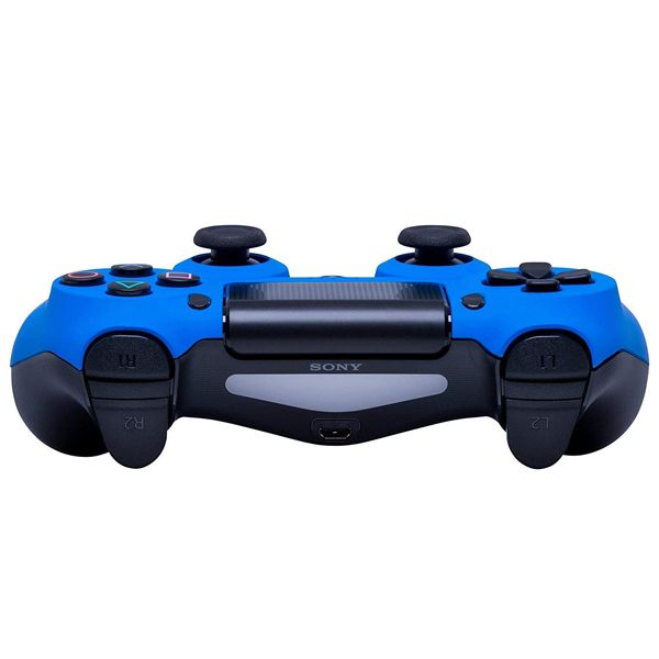 DualShock 4 v1 Wave Blue_3 Геймпад PS4 DualShock 4 V1 Original Wave Blue
