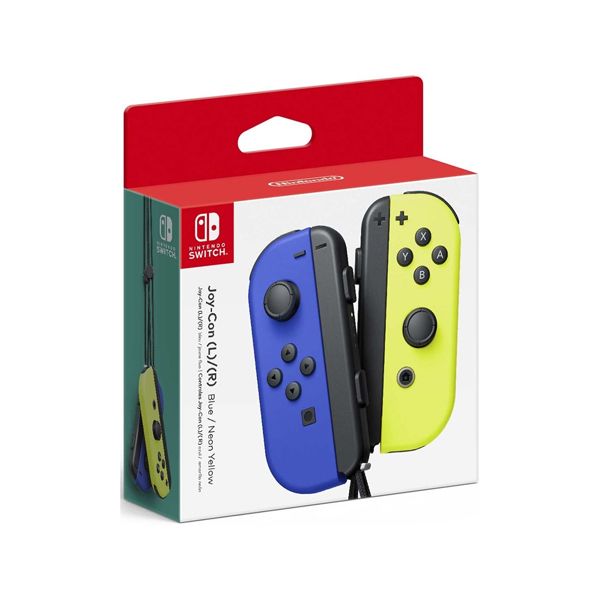Nintendo Joy-Con controllers Duo - Blue Neon Yellow_1 Nintendo Switch Joy-Con Pair Neon Blue/Neon Yellow
