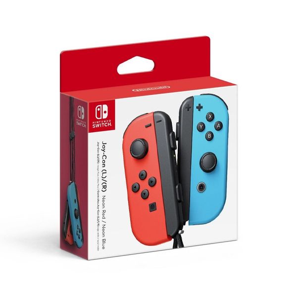 Nintendo Joy-Con controllers Duo - Neon Red Neon Blue_1 Nintendo Switch Joy-Con Pair Neon Red/Neon Blue
