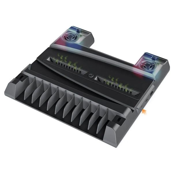 Подставка для PS5 DOBE (TP5-0593)_4 Многофункциональная подставка с охлаждением DOBE (TP5-0593) для PS5
