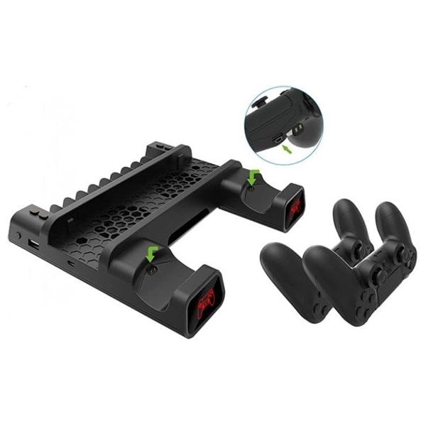Подставка PS4 SLIM PRO TP4-19076 DOBE_4 Многофункциональная подставка с охлаждением DOBE (TP4-19076) для PS4/SLIM/PRO