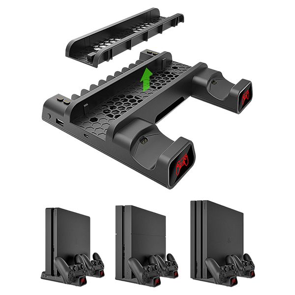 Подставка PS4 SLIM PRO TP4-19076 DOBE_5 Многофункциональная подставка с охлаждением DOBE (TP4-19076) для PS4/SLIM/PRO