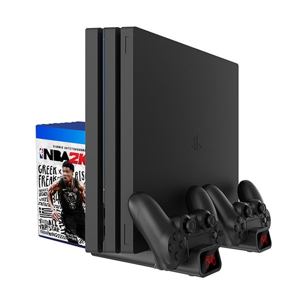 Подставка PS4 SLIM PRO TP4-19076 DOBE_6 Многофункциональная подставка с охлаждением DOBE (TP4-19076) для PS4/SLIM/PRO