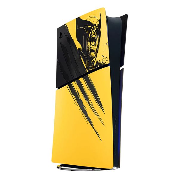 PS5 Digital Edition Marvel’s Wolverine Battle Yellow Limited Edition Bundle_2 Sony PlayStation 5 Slim Digital Edition - Marvel’s Wolverine Battle Yellow Limited Edition Bundle