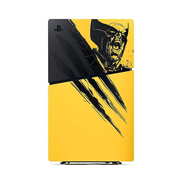 PS5 Digital Edition Marvel’s Wolverine Battle Yellow Limited Edition Bundle_4 Sony PlayStation 5 Slim Digital Edition - Marvel’s Wolverine Battle Yellow Limited Edition Bundle