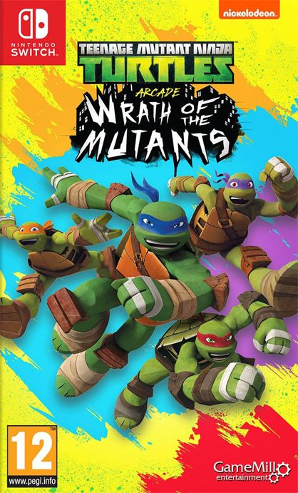 Teenage Mutant Ninja Turtles Arcade Wrath of the Mutants_Switch Teenage Mutant Ninja Turtles Arcade: Wrath of the Mutants (Switch)