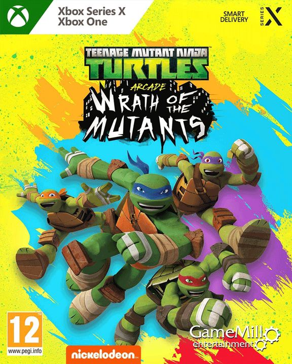 Teenage Mutant Ninja Turtles Arcade Wrath of the Mutants_Xbox Teenage Mutant Ninja Turtles Arcade: Wrath of the Mutants (Xbox)